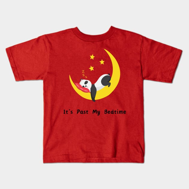 It's Past My Bedtime Kids T-Shirt by Bob_ashrul